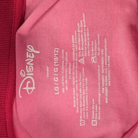 Lady & The Tramp Cropped Printed Polo Top | Disney | Small (6/7) - Picture 4 of 5